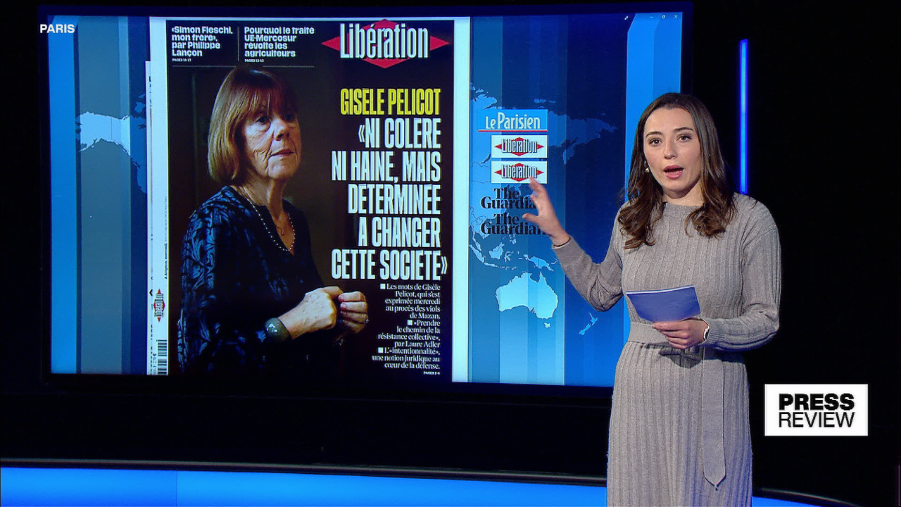 Gisèle Pelicot's chilling testimony makes front pages in France and beyond