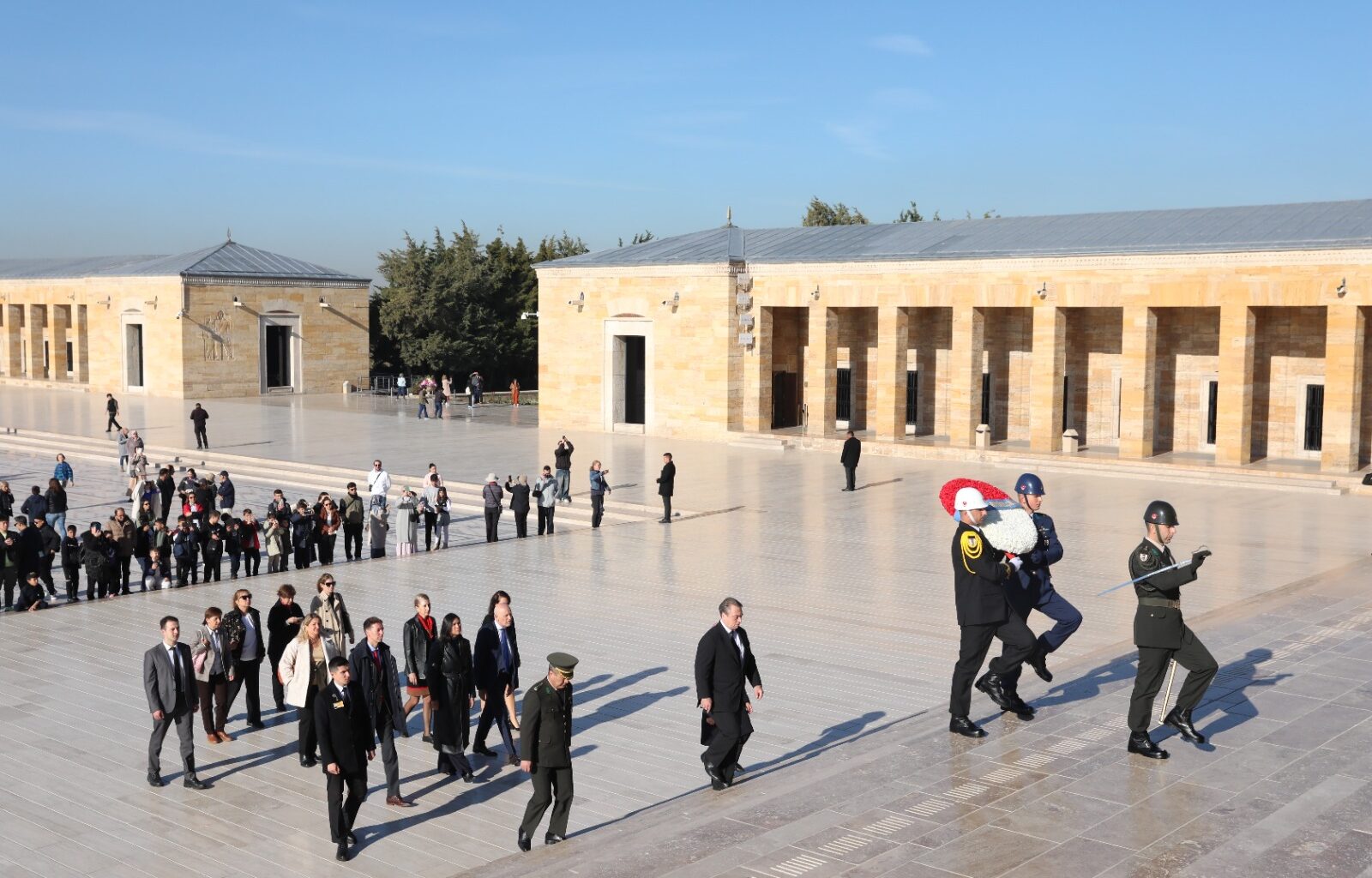 EU Ambassador Ossowski visits Anıtkabir