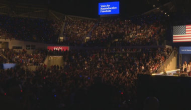 Energy and star power unite at Kamala Harris’s Houston rally