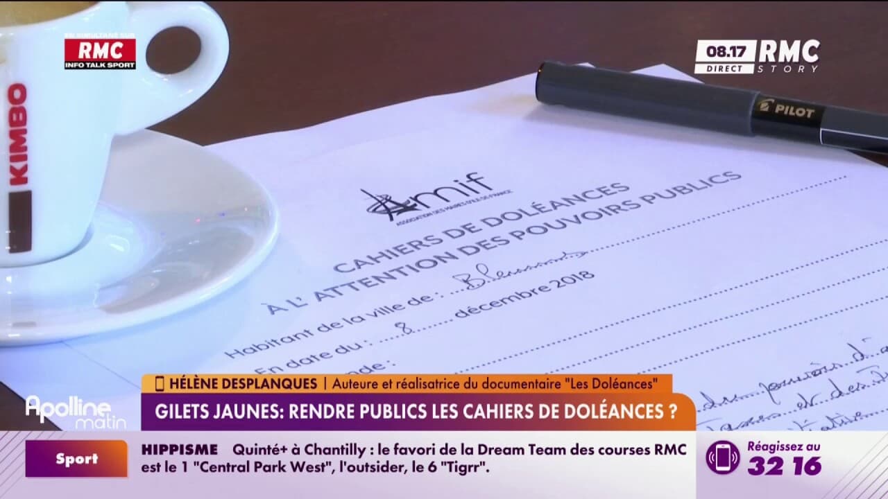 Rendre public les cahiers de doléances? "Il y a eu une amnésie réelle à l'endroit de ces écrits"