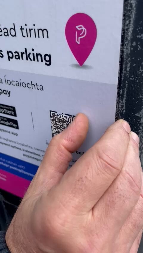 Parking scam in Greystones.