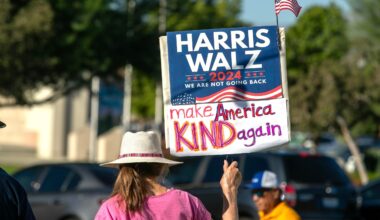 Dozens protest in Coachella ahead of convicted felon Trump's campaign rally: 'We’re not intimidated'