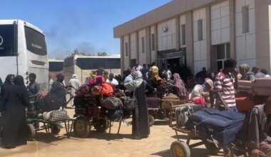 a photo of people in a truck in sudan