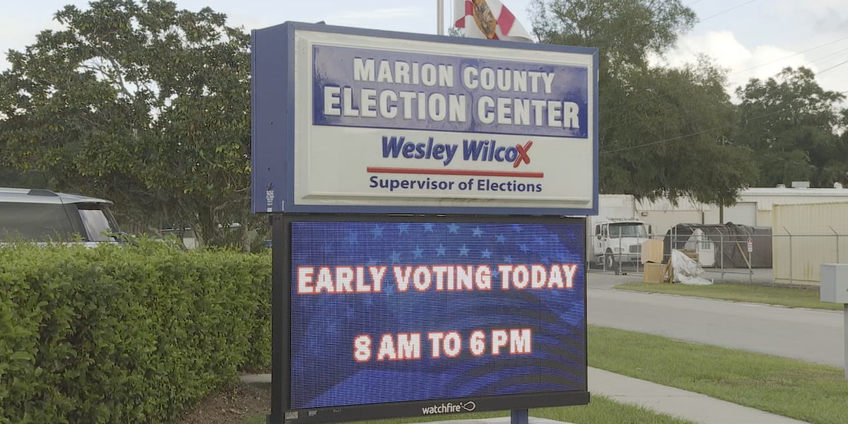 Nearly 9,000 Marion County voters participate in first day of early voting