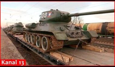 Russia is preparing to deploy rare T-34 tanks from World War II to the war against Ukraine