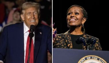 Unhinged Trump Shows He Is Very Scared and Threatened by Michelle Obama