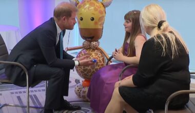 Prince Harry Receives a Gift From WellChild Award Recipient to Use in Case He Ever ‘Feels Down’