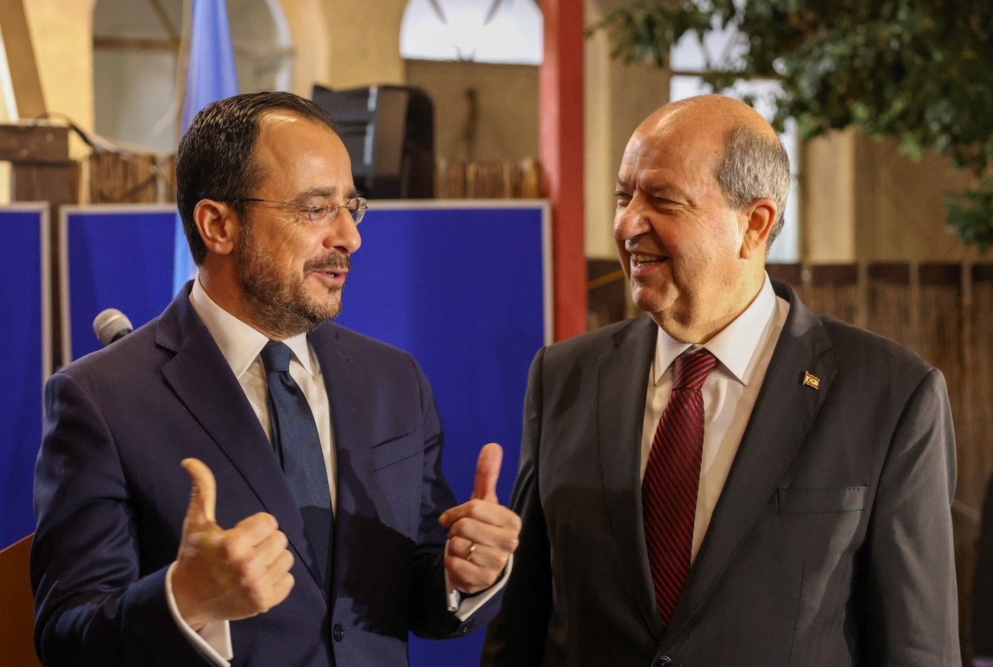 Tatar agrees to ‘informal dinner’ with Christodoulides, Guterres: “an environment could be created for a 4+1 informal consultation” – involving the Turkish Cypriots, Turkey, the Greek Cypriots, Greece, and Guterres, “to discuss how the future of Cyprus would be shaped”.