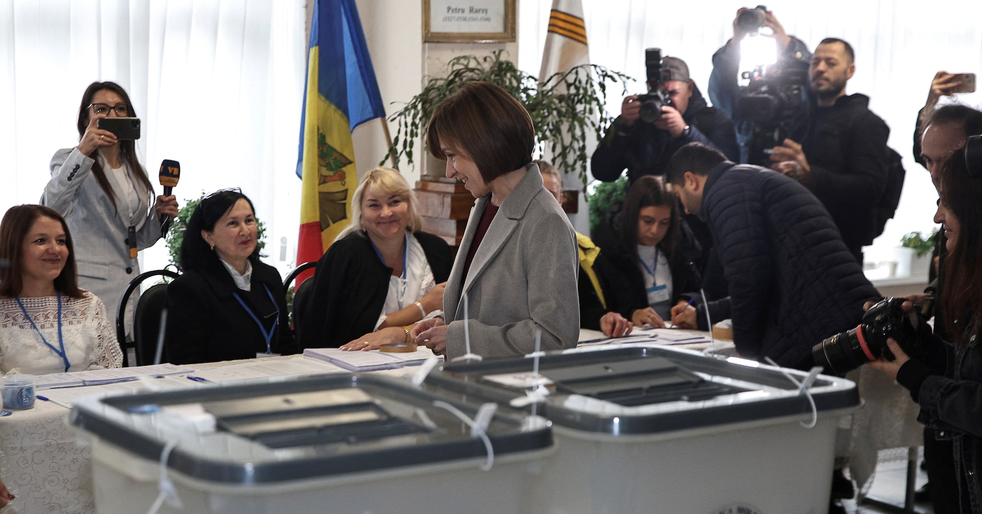 Kremlin says Moldova's elections were not free and results raise questions