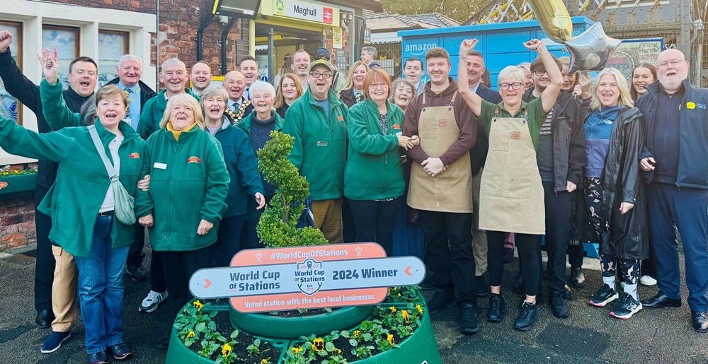 Maghull station crowned Great Britain’s best for local businesses, winning World Cup of Stations 2024