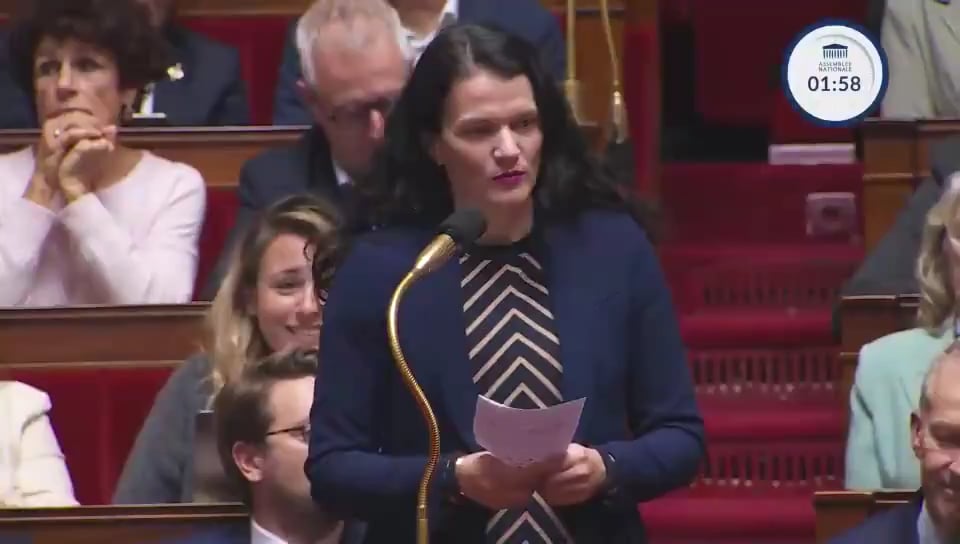 Mélanie Thomin à propos du délai de carence des fonctionnaires (29/10/2024, Assemblée nationale)