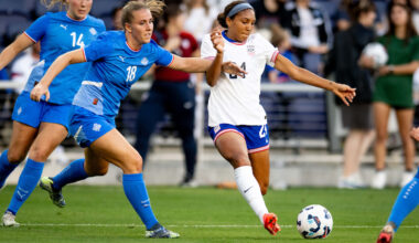 USA-Iceland Women’s Friendly Player Ratings