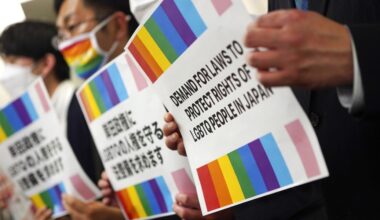 A second high court rules that Japan's ban on same-sex marriage is unconstitutional