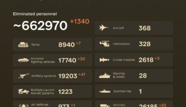 Combat losses of the enemy from February 24, 2022 to October 8, 2024.