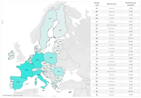 TikTok Reports EU User and Moderation Staff Numbers