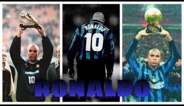 Ronaldo Fenomeno👑 - Best Dribbling Skills & Runs & Goals - Inter | The Greatest Striker Of All Time