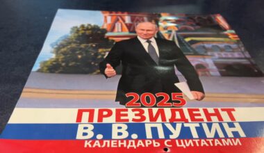 ‘Putin 2025’ calendars have gone on sale in Russia featuring Putin quotes such as “Russia’s borders never end.”