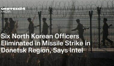 Six North Korean Officers Eliminated in Missile Strike in Donetsk Region, Says Intel