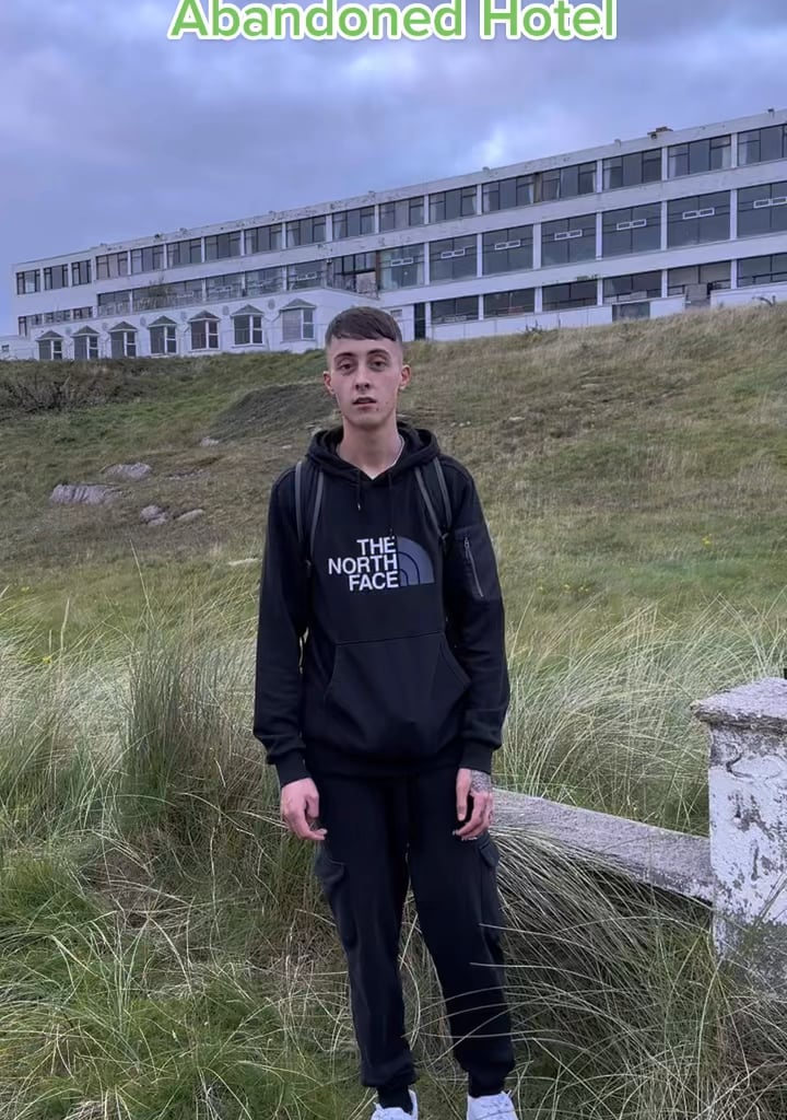 Abandoned Beach Hotel Ireland