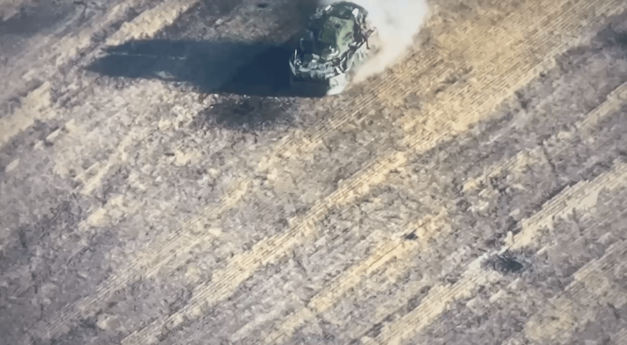 [18+] Robert 'Madyar' Brovdi, of Ukraine's "Birds of Madyar" (414th Marine Strike UAV Regiment) narrates more of his group's drone work. The team flies an FPV strike drone into a Russian armored vehicle, disabling it, before hunting down dismounts with further strikes. Published October 16, 2024