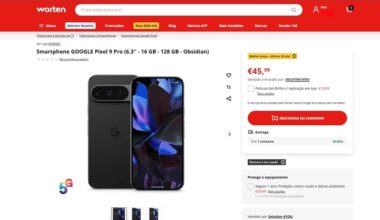 Comprei o tal Pixel 9 Pro a 45 Euros no Marketplace da Worten e pronto, aconteceu o esperado, deixo aqui para quem pediu para partilhar o resultado final!