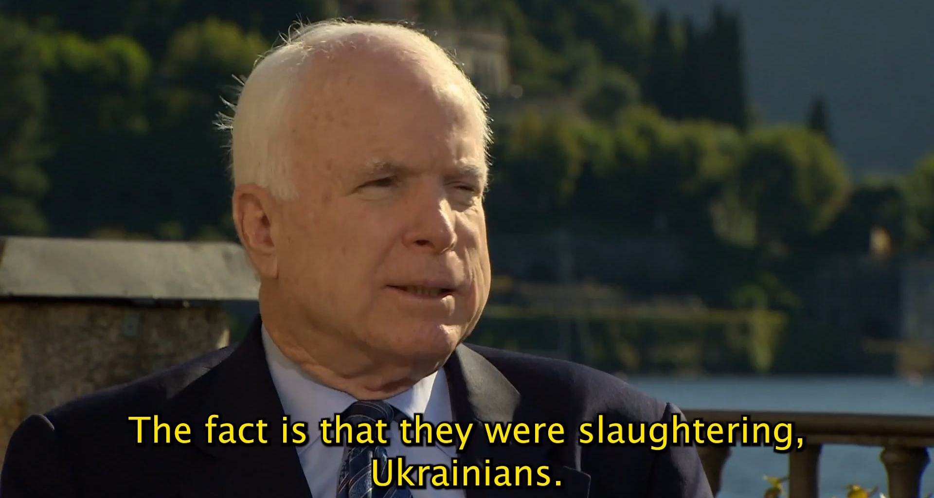  There's nothing that provokes Vladimir Putin more than weakness” John McCain understood Russian mentality and how to react Russia - this was not prophetic - it was pretty obvious for any informed observer, but still it was ignored by most politicians