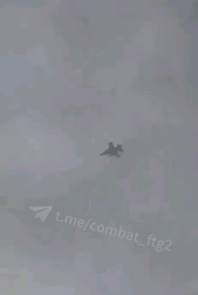 Ukrainian F-16 spotted over the Dnipropetrovsk region