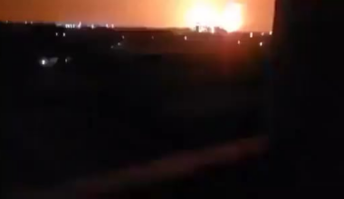 Aftermath from U.S. B2 strike on Sana’a Region, Yemen last night