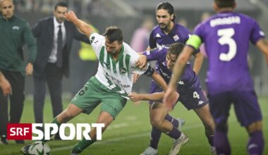 2:4-Pleite in der ConfL - FCSG bietet Fiorentina die Stirn, verliert aber den Faden - Sport