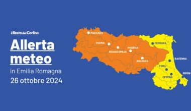 Temporali in arrivo, estesa l’allerta arancione in Emilia Romagna: le previsioni meteo  