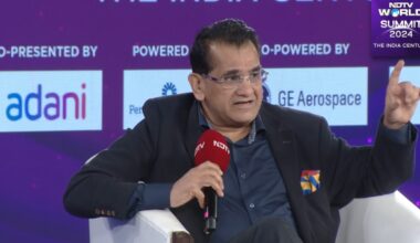 Amitabh Kant At NDTV World Summit