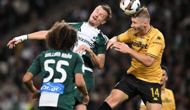 Aris claims first after draw with Panathinaikos as Greece's top clubs stumble