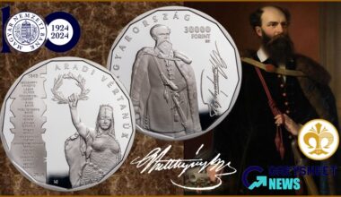 enlarged image for Hungary: New Large-size Silver Proof Coins Mark 175th Anniversary Of The Martyrs Of Arad