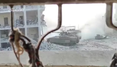 Hamas hits Israel IFV