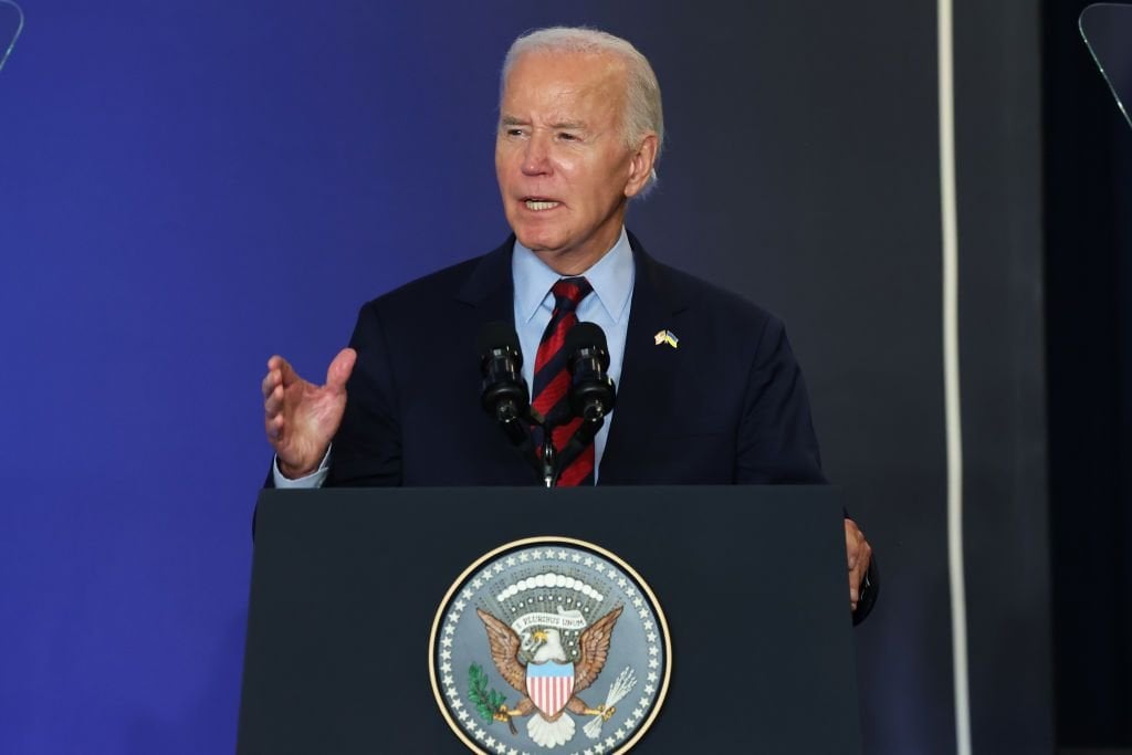 Ukraine should strike back if North Korean troops cross into its territory, Biden says