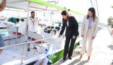 Cyprus unveils first zero-emissions research vessel, KNEWS