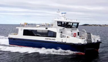 A Fast, Efficient Catamaran Ferry for Southern Norway