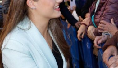 The Princess Leonor of Asturias receiving the title of Honorary Mayor of Oviedo