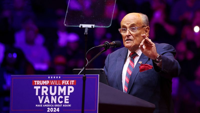 Rudy Giuliani: Judge to determine whether he must turn over his $3.5 million Florida condo to election workers