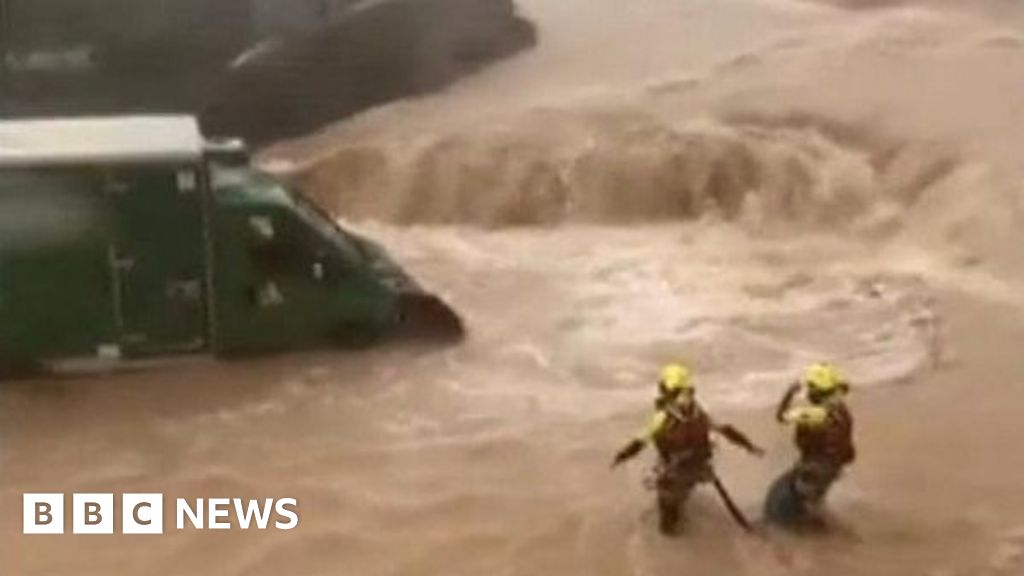 Hailstorms and floods sweep through parts of Spain