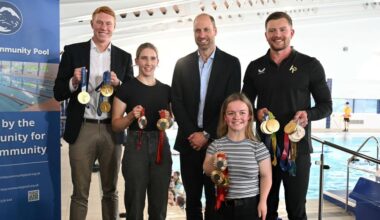 The Royal Foundation Launched new Swimming partnership to enable thousands of children and young people benefit from swimming