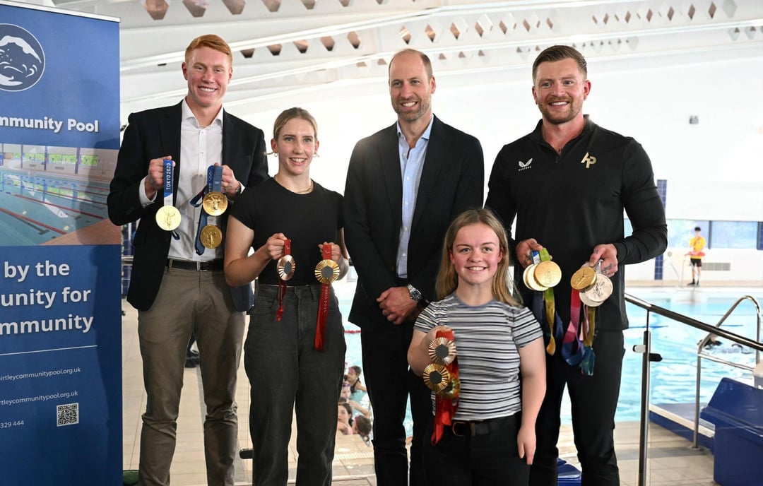 The Royal Foundation Launched new Swimming partnership to enable thousands of children and young people benefit from swimming