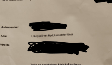 Got a letter in mail, quite worried about it.