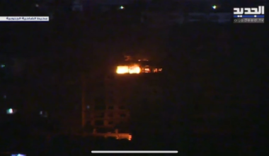 Heavy Dahye Beirut Airstrikes Caught Live