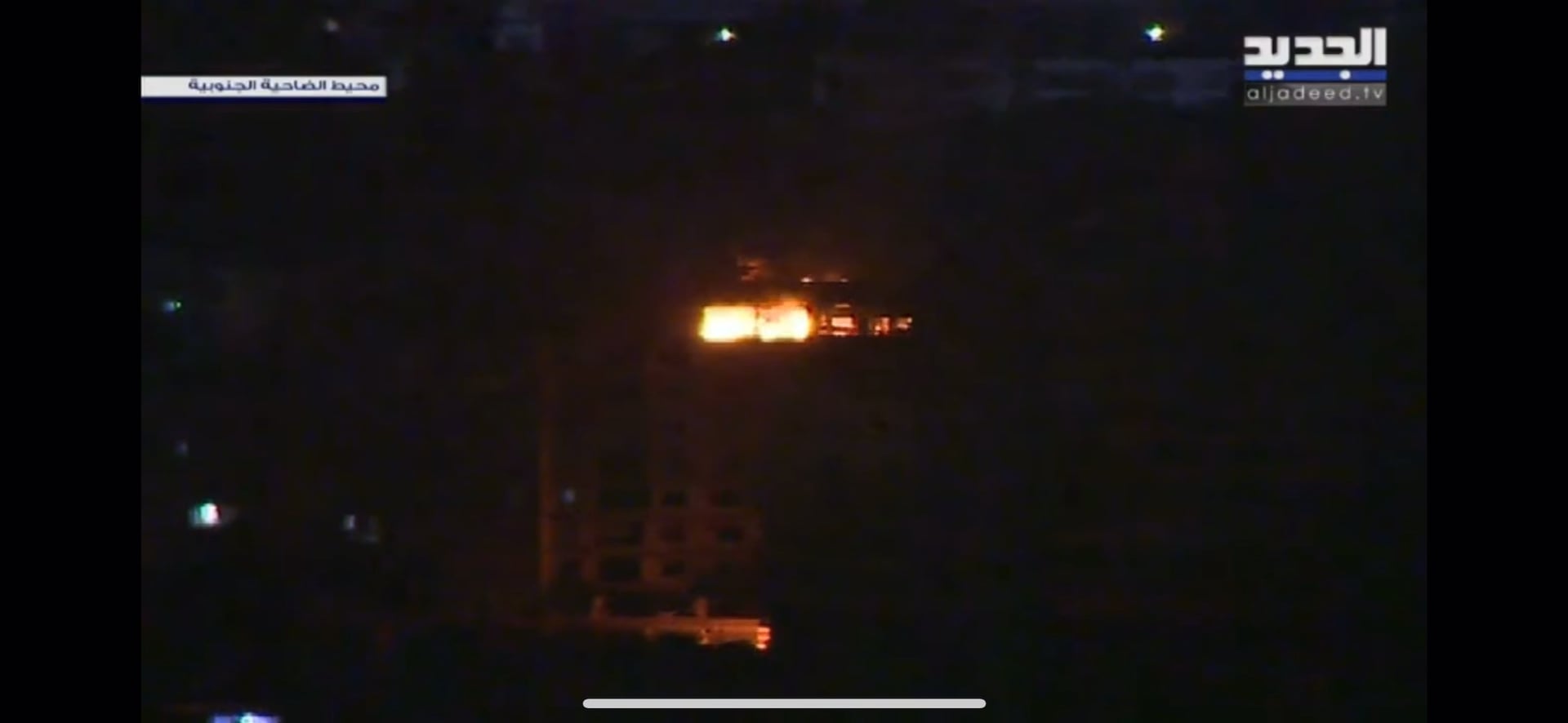 Heavy Dahye Beirut Airstrikes Caught Live