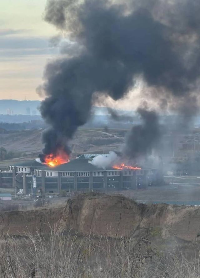 Ramzan Kadyrov reported a kamikaze drone attack on a building of the Russian University of Special Forces in Gudermes, if Ukraine was responsible this would be their first UAV attack in Chechnya [29.10.2024]