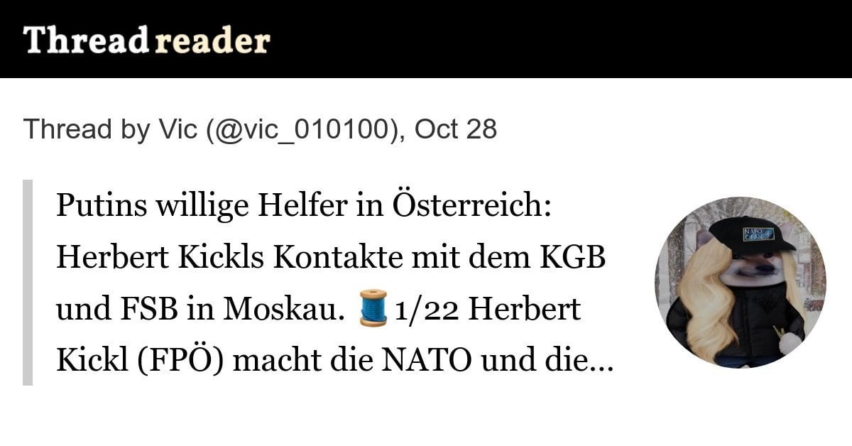 Putins willige Helfer in Österreich: Herbert Kickls Kontakte mit dem KGB und FSB in Moskau