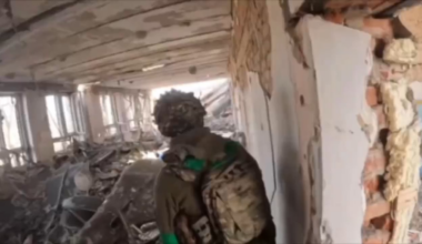 A Russian soldier mistook a group of Ukrainian soldiers from the 3rd Assault Brigade for his own