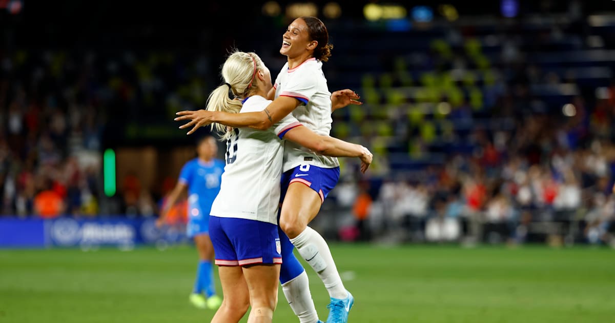 USA come from behind to beat Iceland 3-1 in women's international friendly