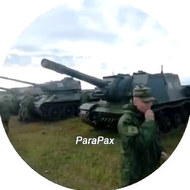 What is said to be a russian training ground now has ISU-152, T-34-85 and IS-2 tanks.